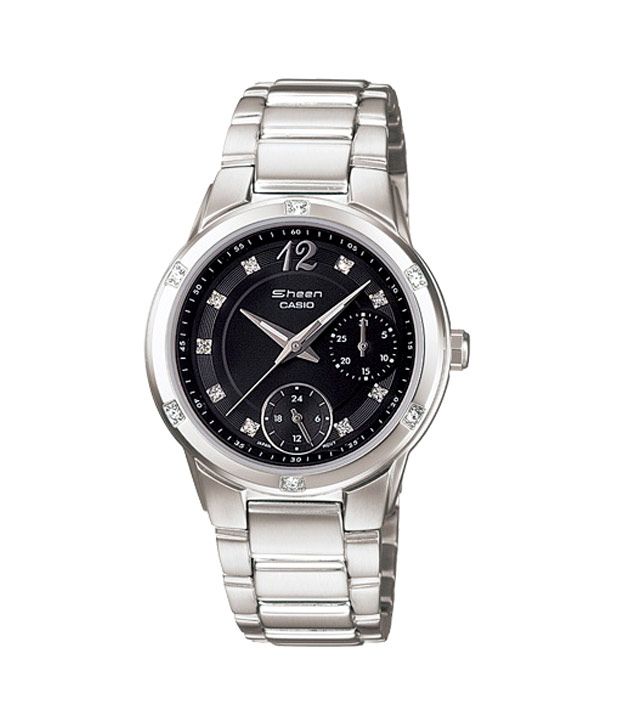 casio sheen black