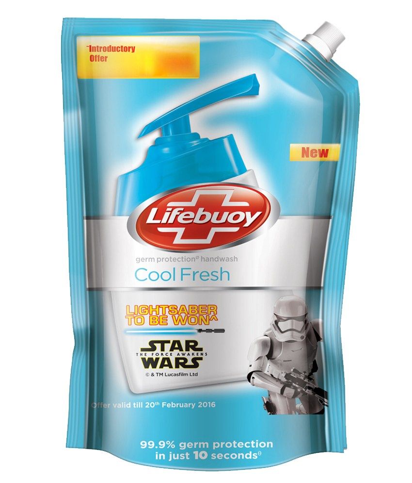 Lifebuoy Cool Fresh 10 Handwash 800 ml Star Wars Pack
