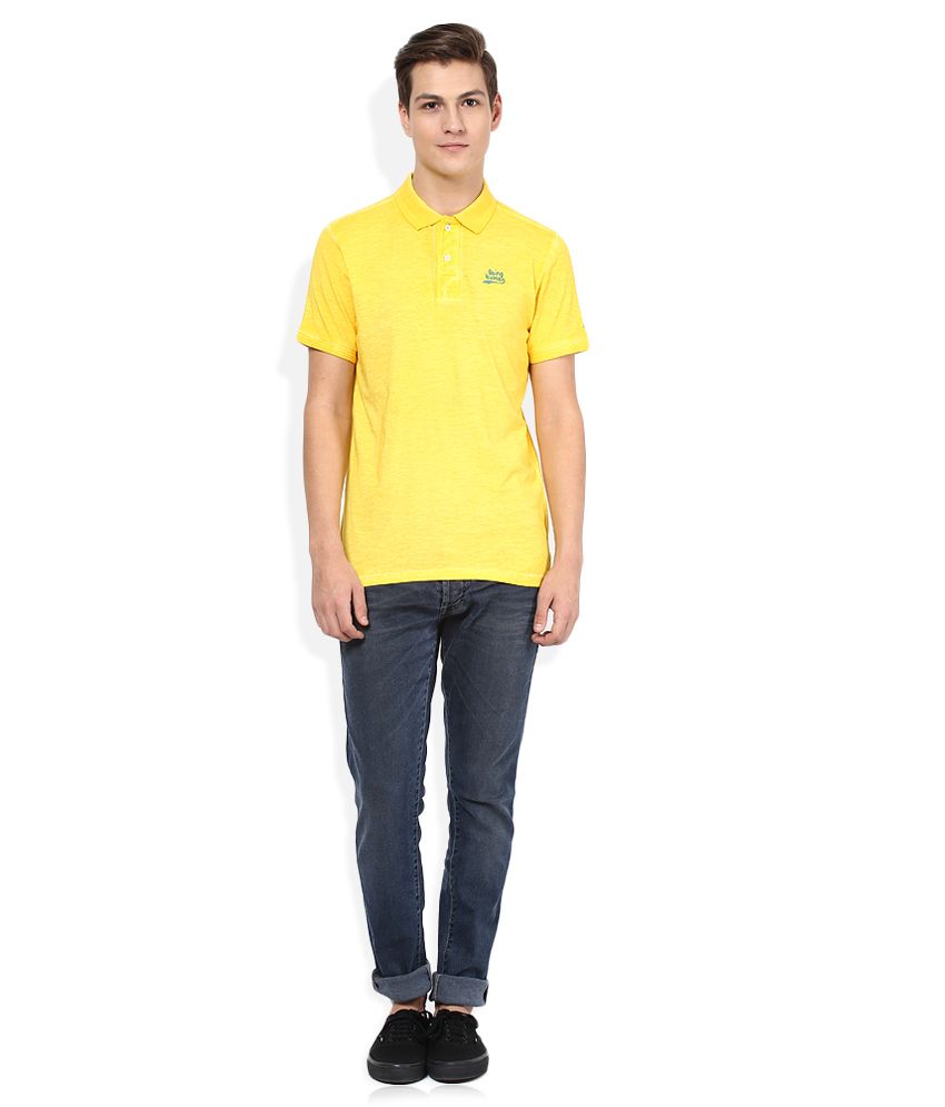 being human yellow t shirt