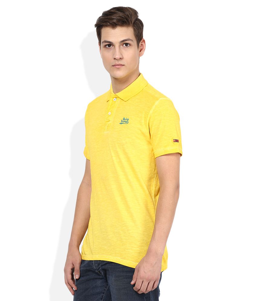 being human yellow t shirt