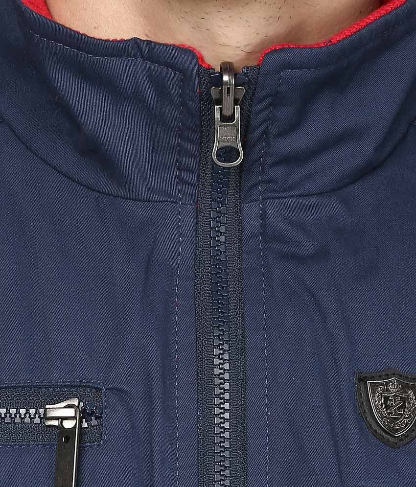 Izod Navy Solid Reversible Jacket - Buy 