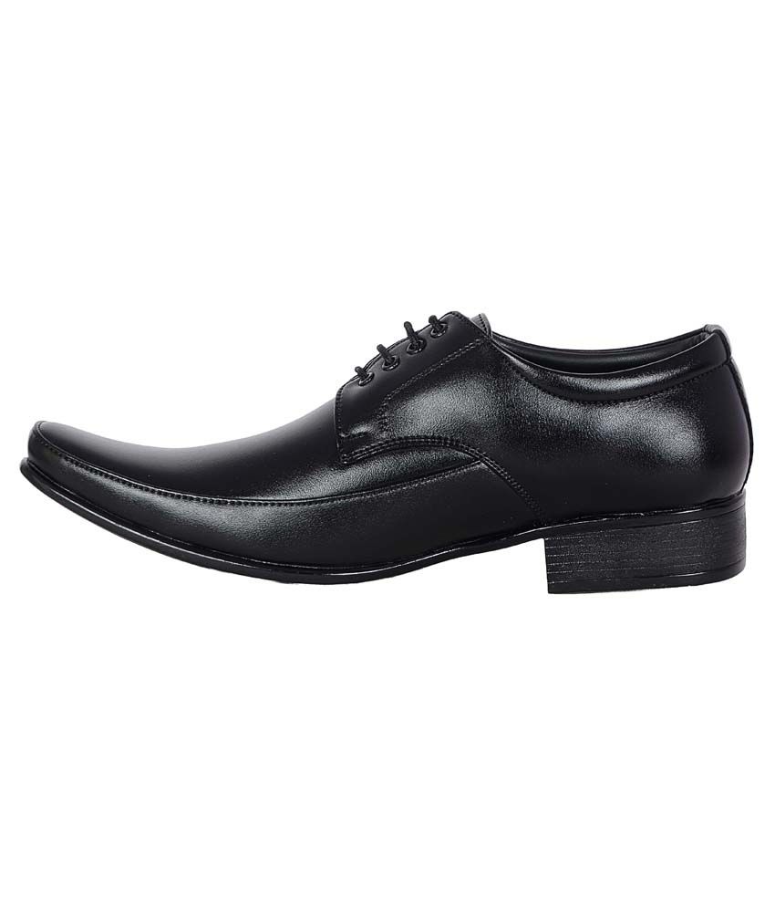 Cuero Black Formal Shoes Price in India- Buy Cuero Black Formal Shoes ...