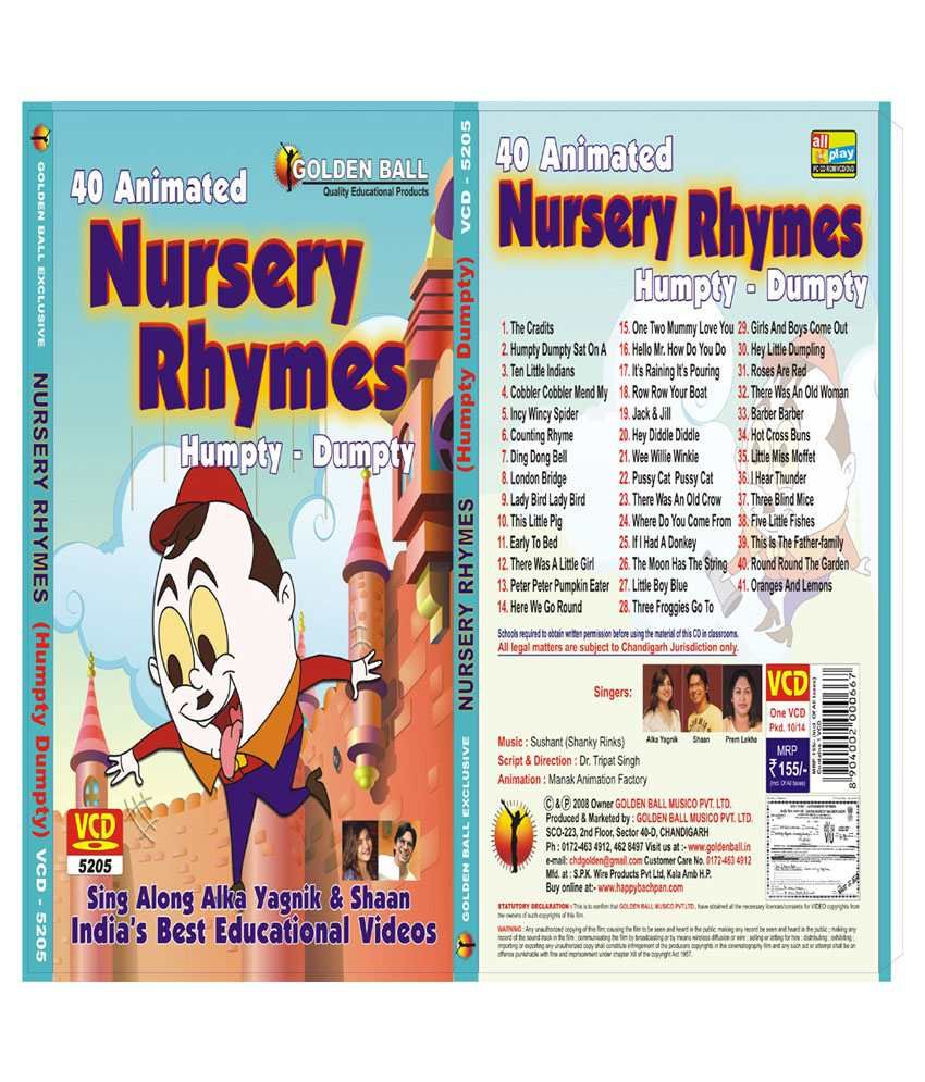 Golden Ball Nursery Rhymes Humpty Dumpty Online At Low Price In India Snapdeal Golden Ball Nursery Rhymes Humpty