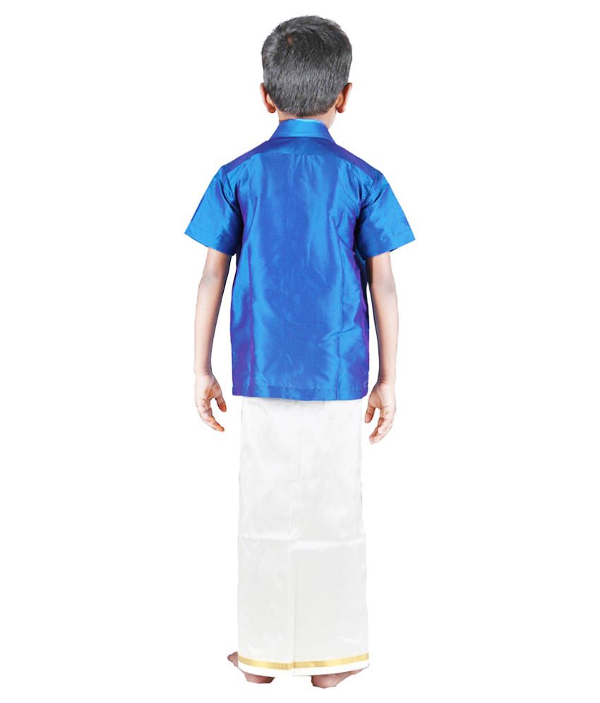 dhoti shirt design