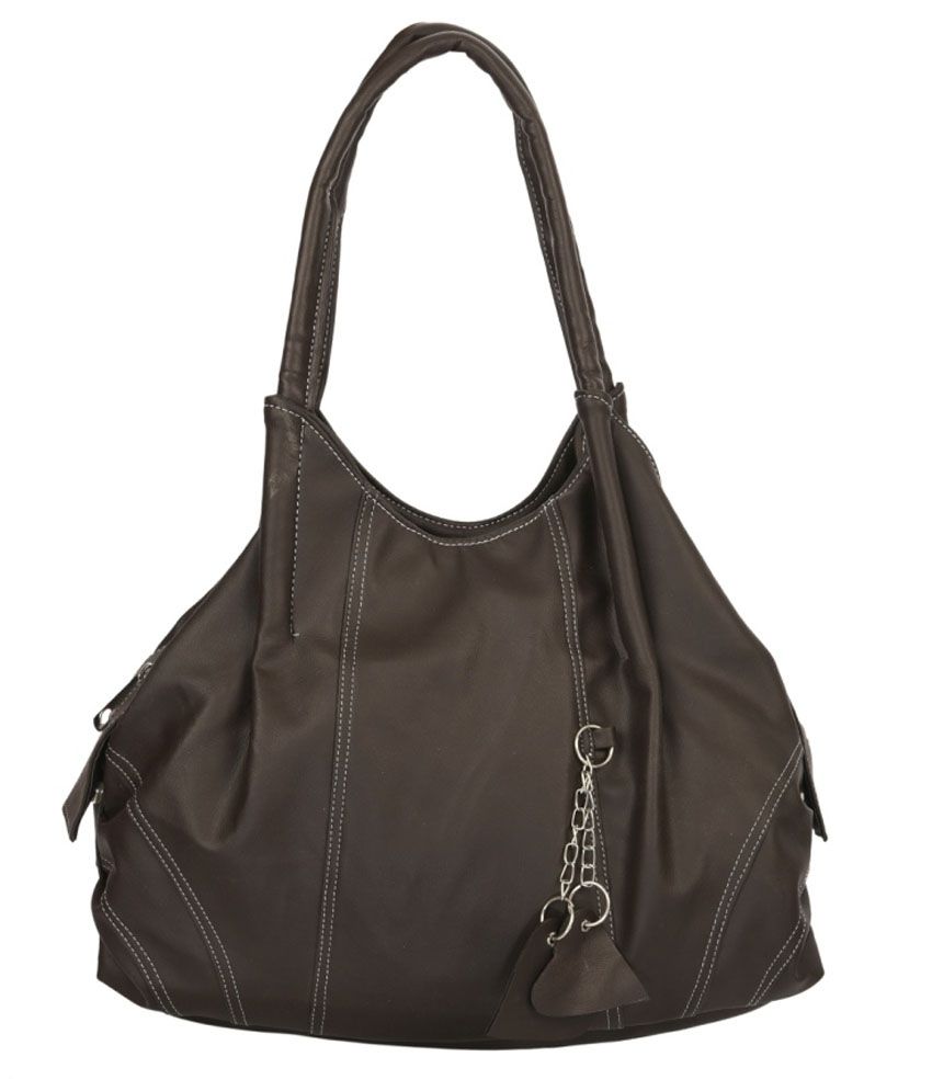 brown shoulder bag designer