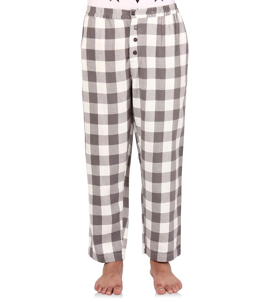 Oxolloxo Grey Cotton Pyjamas - Buy Oxolloxo Grey Cotton Pyjamas Online ...