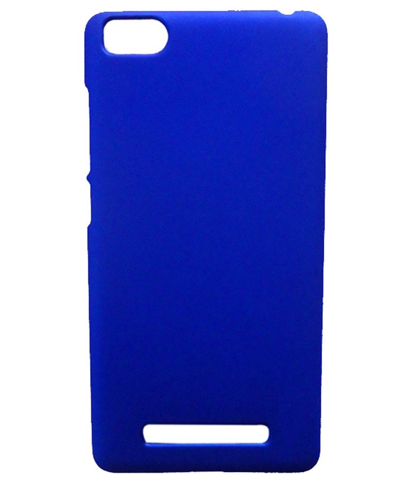Tejasvi Back Cover for Xiaomi Redmi Mi4i Blue Plain 