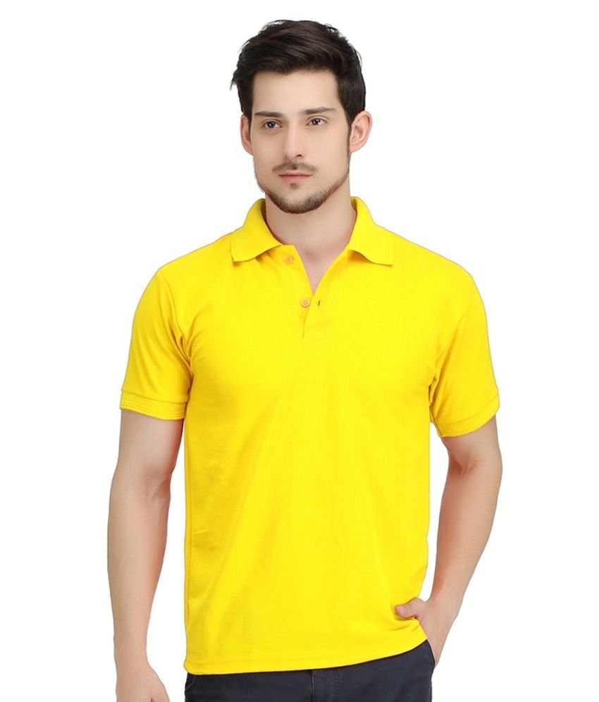 Lime Multicolor Half Sleeves Polo TShirts Pack of 6 Buy Lime