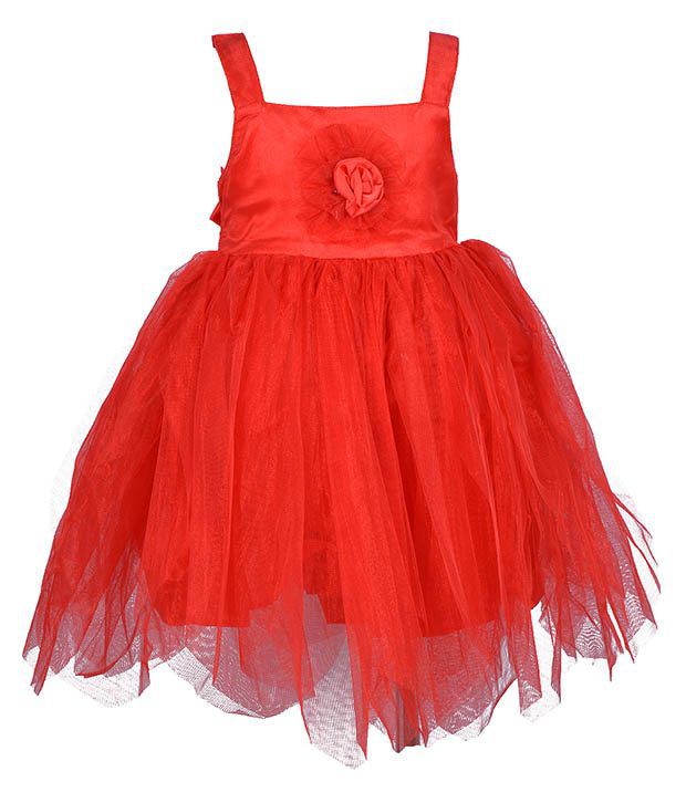 Priyank Red Frocks For Girls - Buy Priyank Red Frocks For Girls Online ...