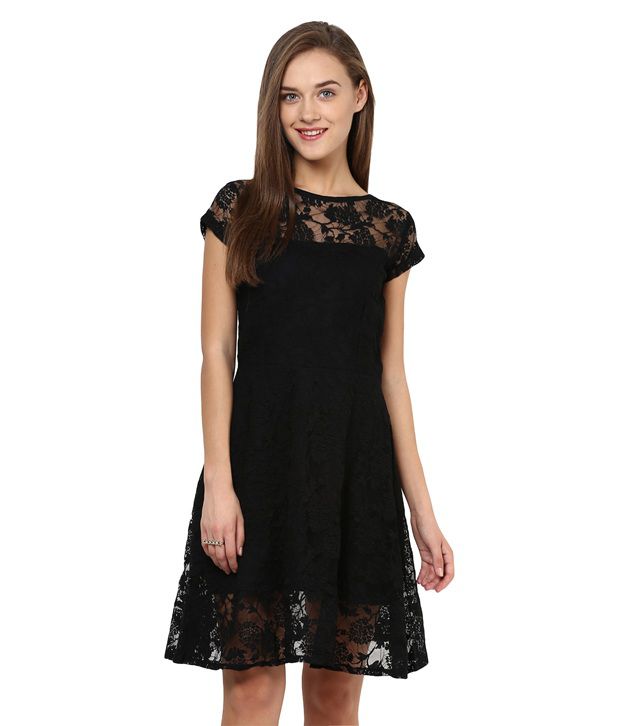 Miss Chase Lace Black Dresses
