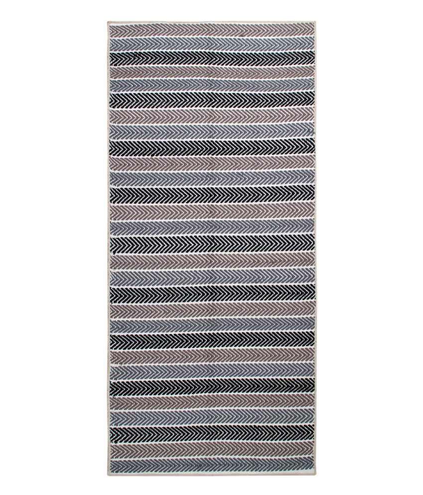 Saral Home Gray Cotton Yoga/Exercise Mat Buy Saral Home Gray Cotton