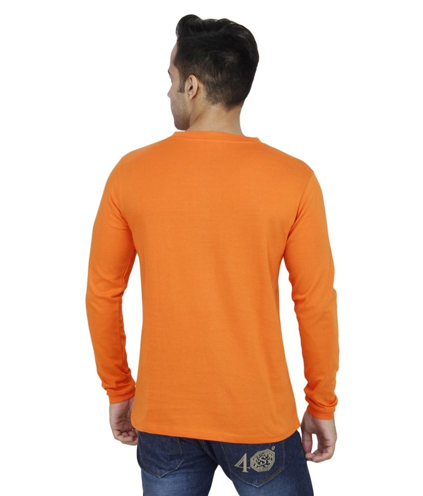 cotton on orange shirt