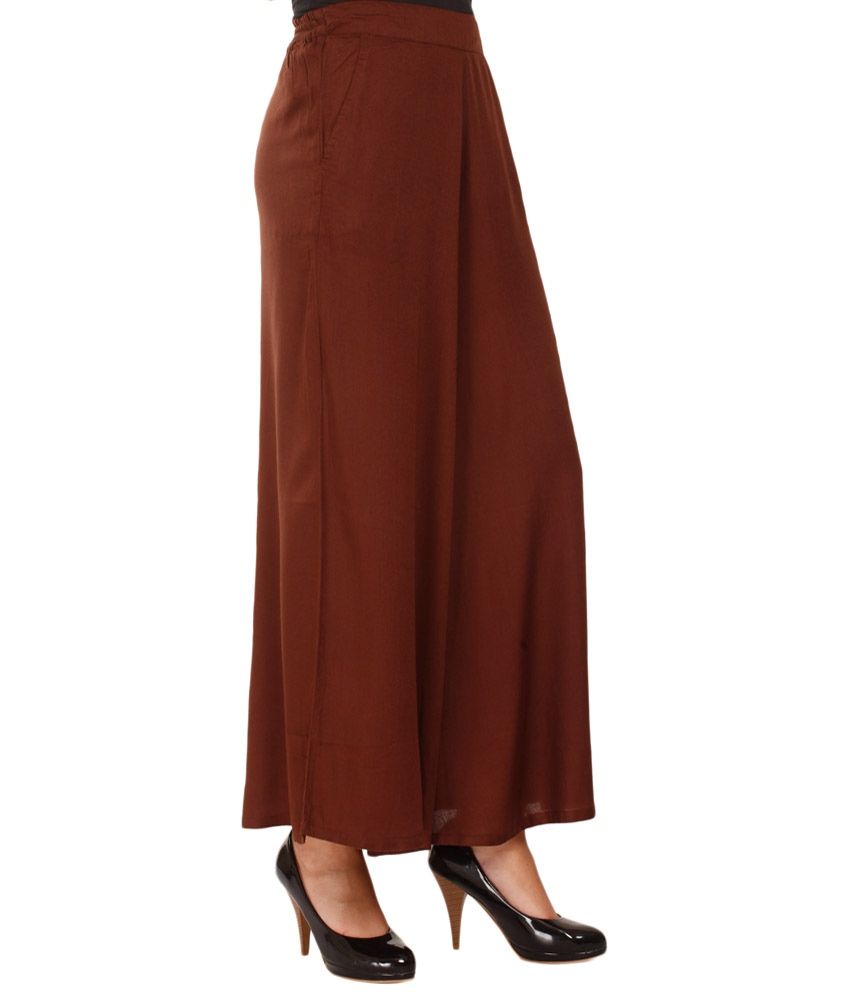 brown palazzo pants