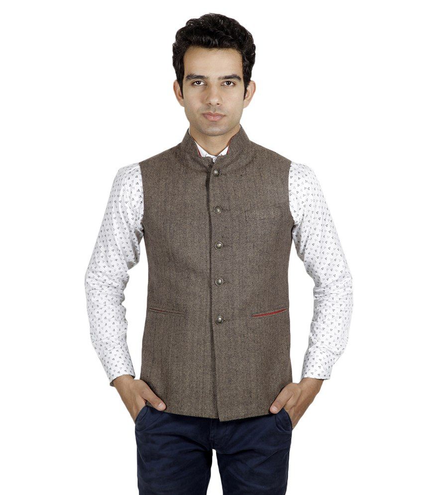 tweed nehru jacket