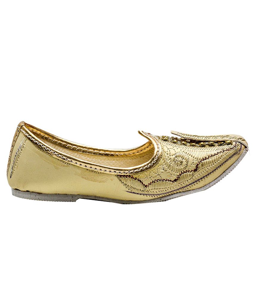 Port Golden Ethnic Jutti For Baby Boy Price in India Buy