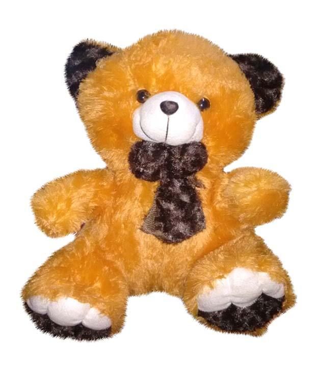 dark yellow teddy bear