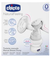 Chicco Manual Breast Pump Natfeeling Stepup New