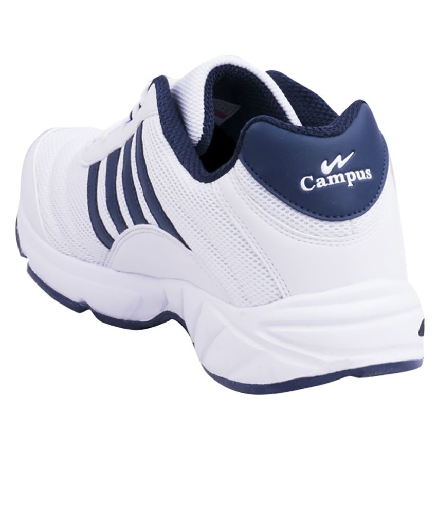 campus shoes for men white