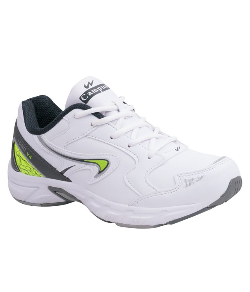 Campus White Sports Shoes Price in India- Buy Campus White Sports Shoes ...