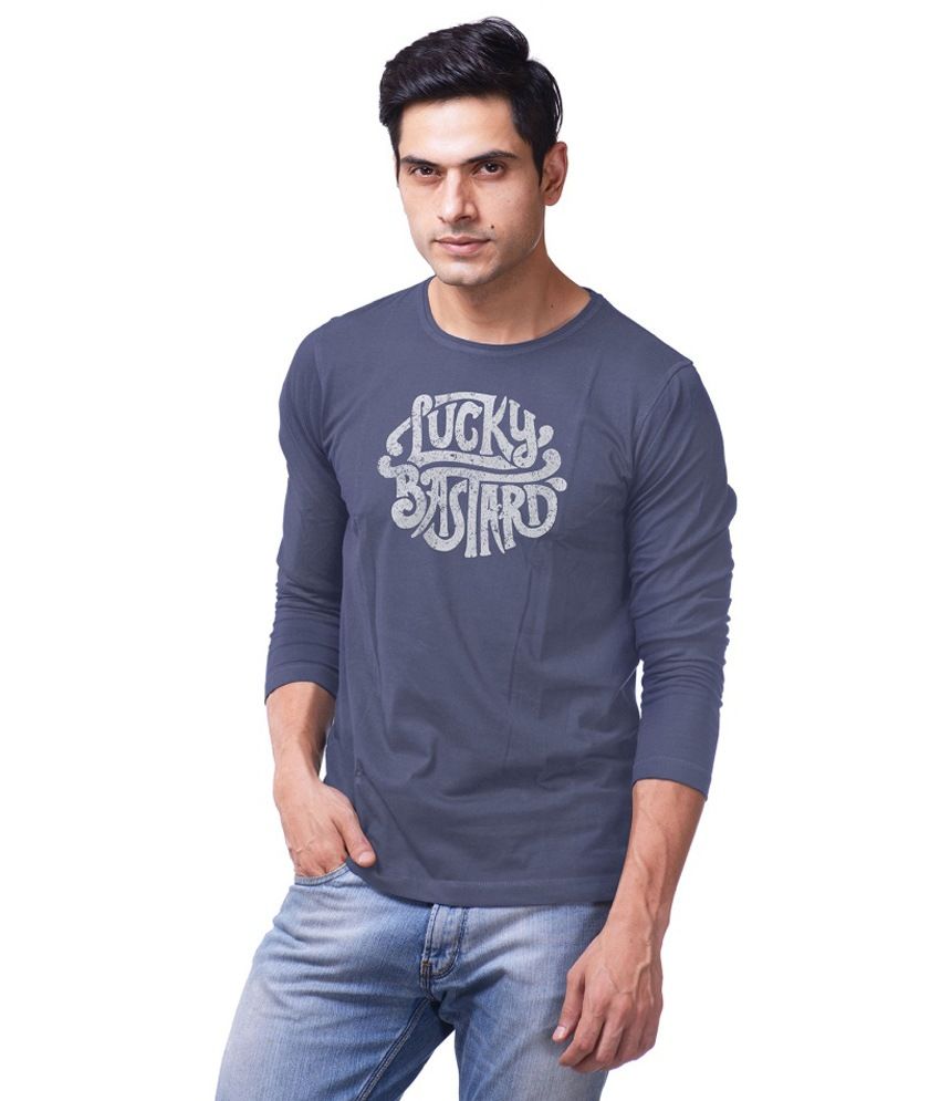 Purple Haze Clothing Blue Cotton T 