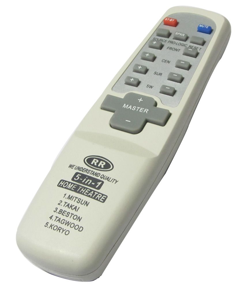 takai home theater 5.1 remote