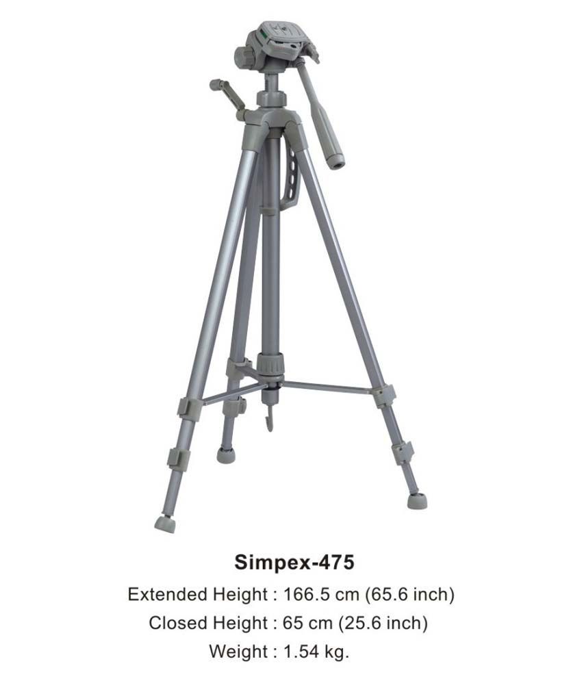 Simpex 475 Black Tripod Price in India Buy Simpex 475 Black Tripod