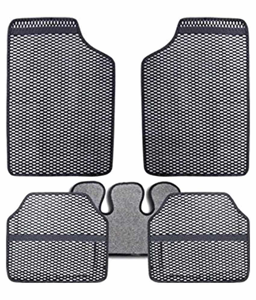 Autostark Grey Odourless Car Floor/foot Mat Set Of 5 For Maruti Suzuki