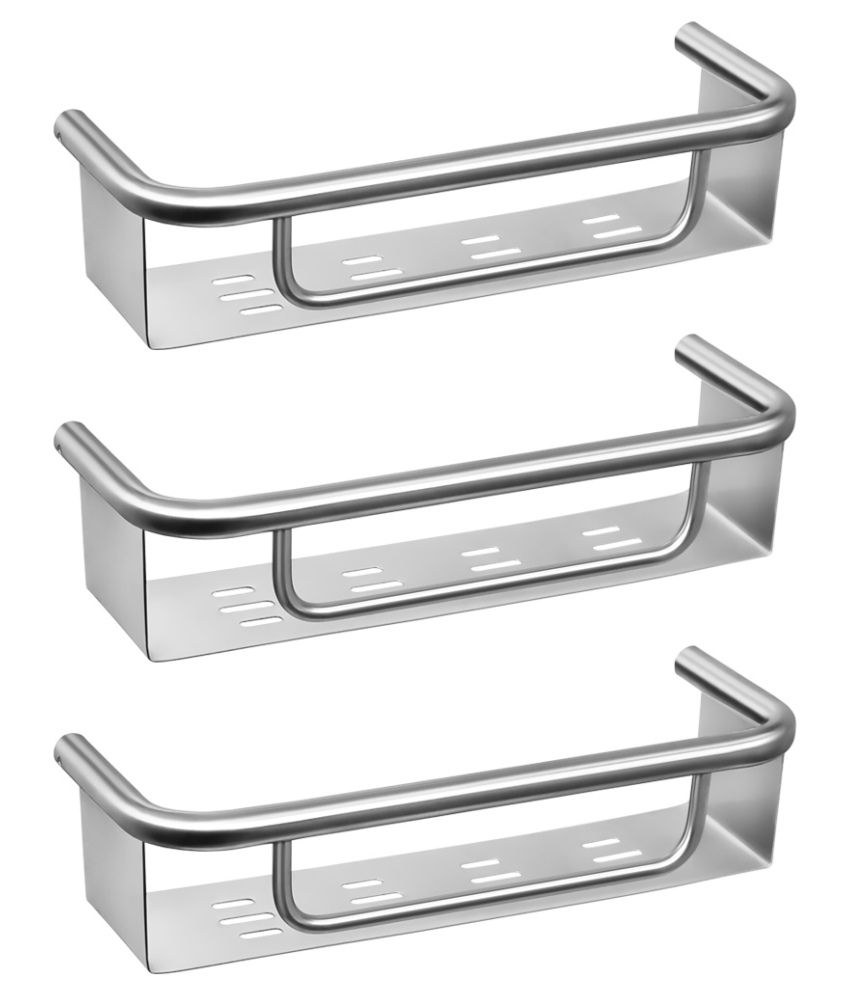 Buy Doyours Stainless Steel Shampoo And Bottle Rack 3 Piece Online at