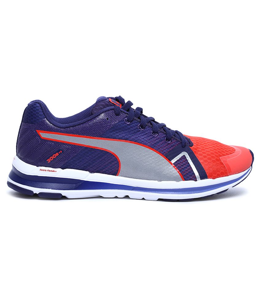 Puma Faas 300 S V2 Red Sports Shoes Price in India- Buy Puma Faas 300 S ...