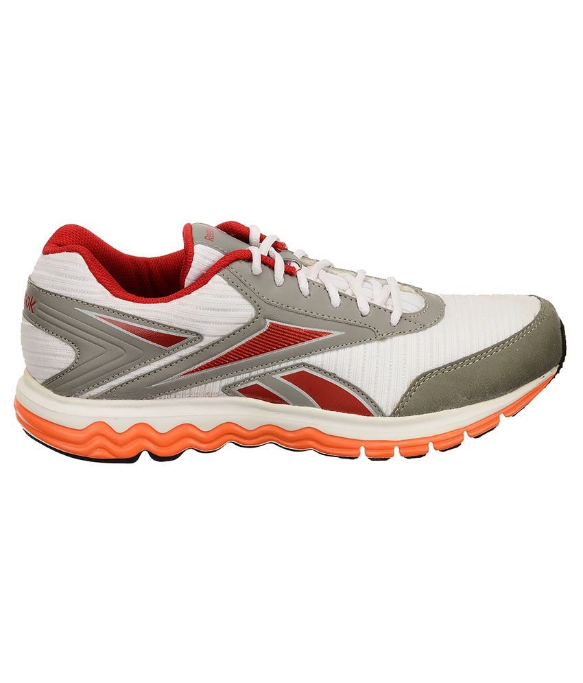 reebok white orange