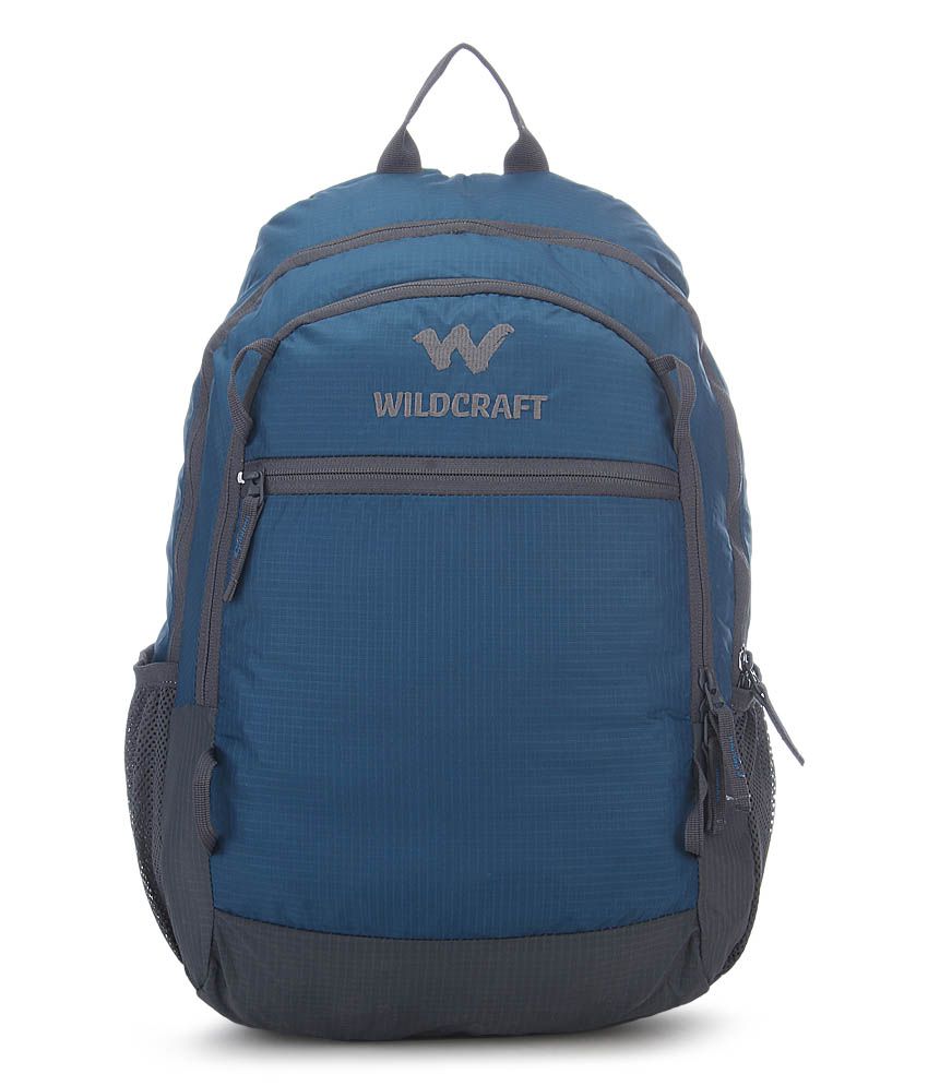 Wildcraft Blue Backpack - Buy Wildcraft Blue Backpack Online at Best ...