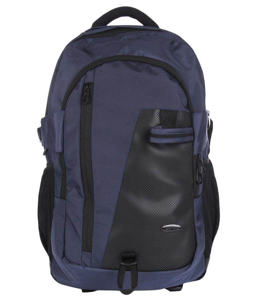 Bendly Polyester Backpack-Blue - Buy Bendly Polyester Backpack-Blue ...