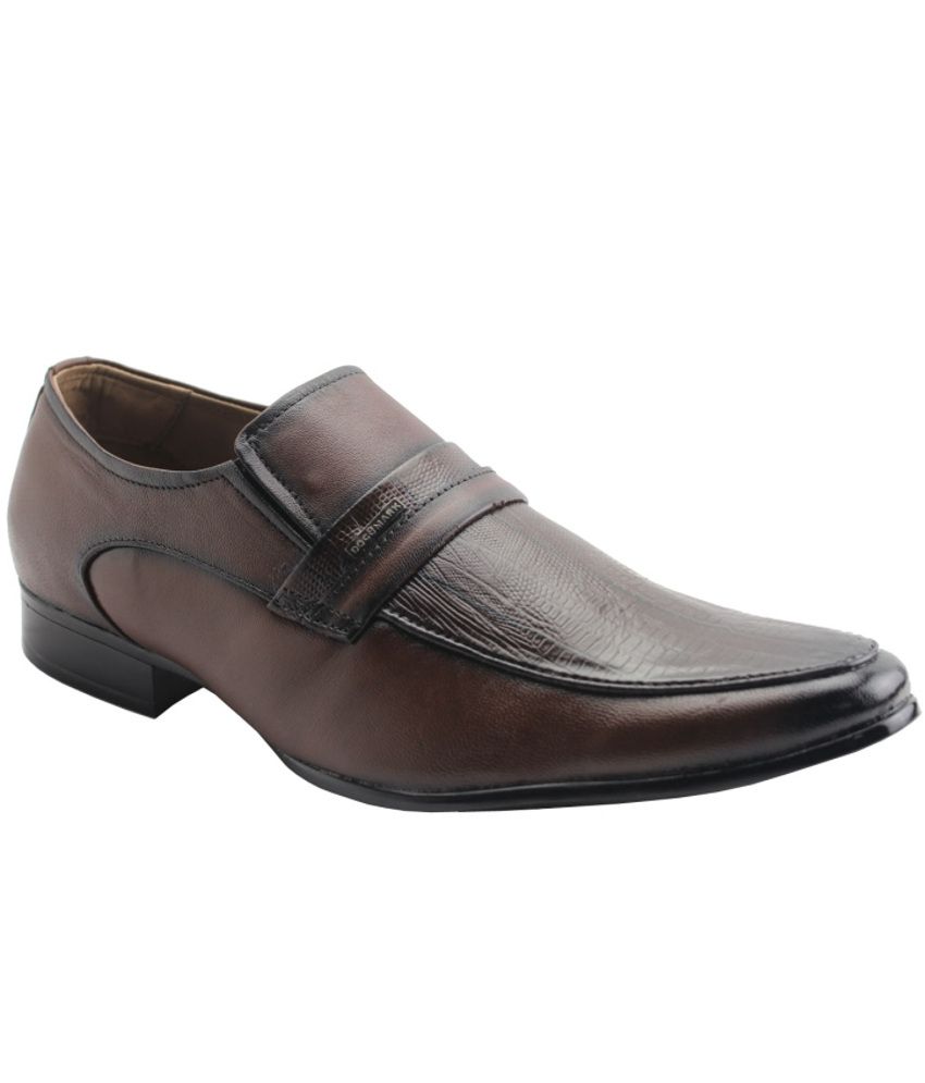 Doc & Mark Brown Formal Shoes Price in India- Buy Doc & Mark Brown ...