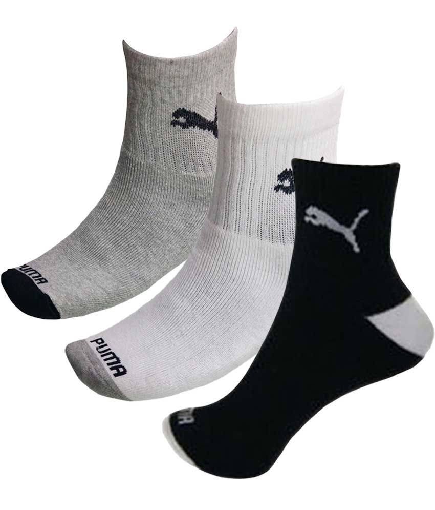 puma calf length socks