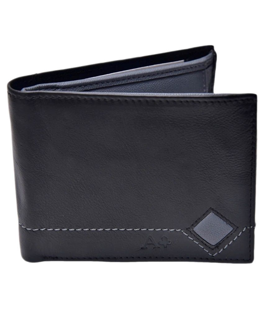 ACE Black Wallet for Men: Buy Online at Low Price in India - Snapdeal