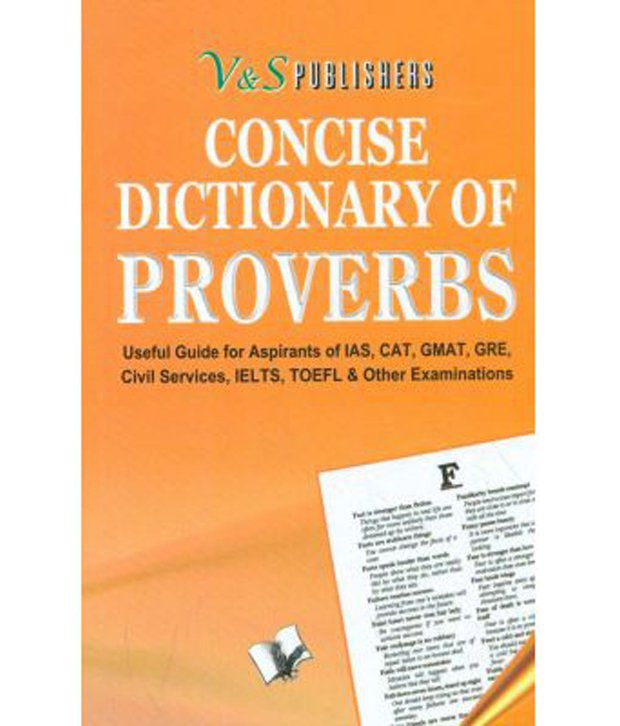     			Concise Dictionary Of Proverbs
