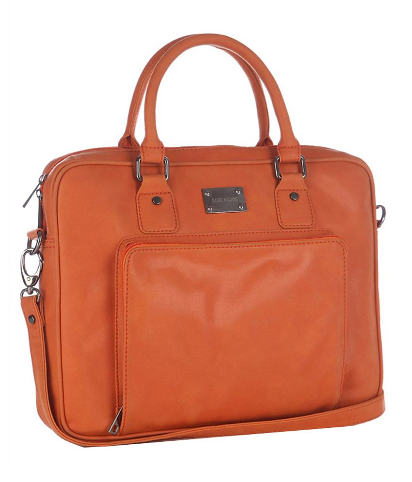 Gauge Machine Orange Laptop Bag - Buy Gauge Machine Orange Laptop Bag ...