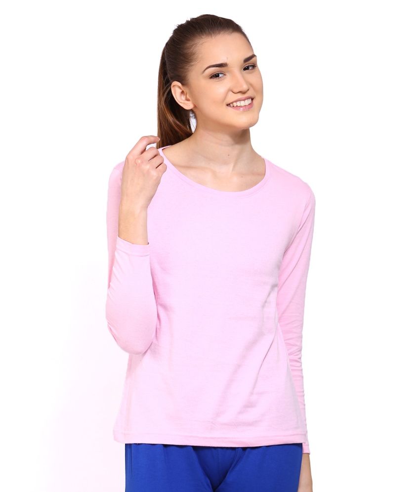     			Ap'pulse Cotton Women's T-Shirt ( Pink )