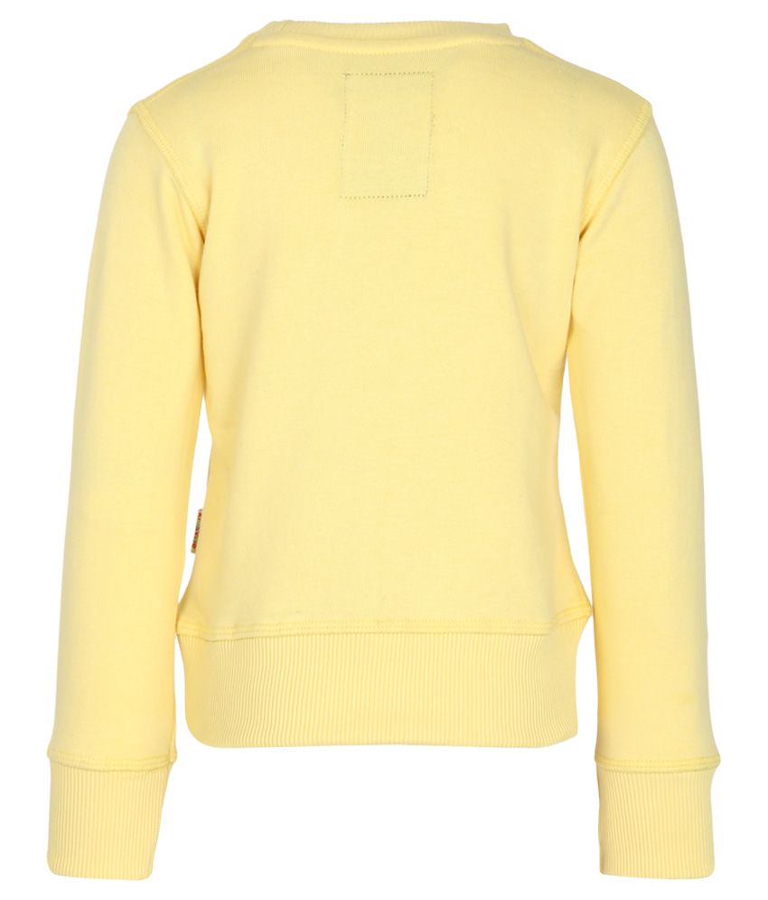 yellow friends sweatshirt