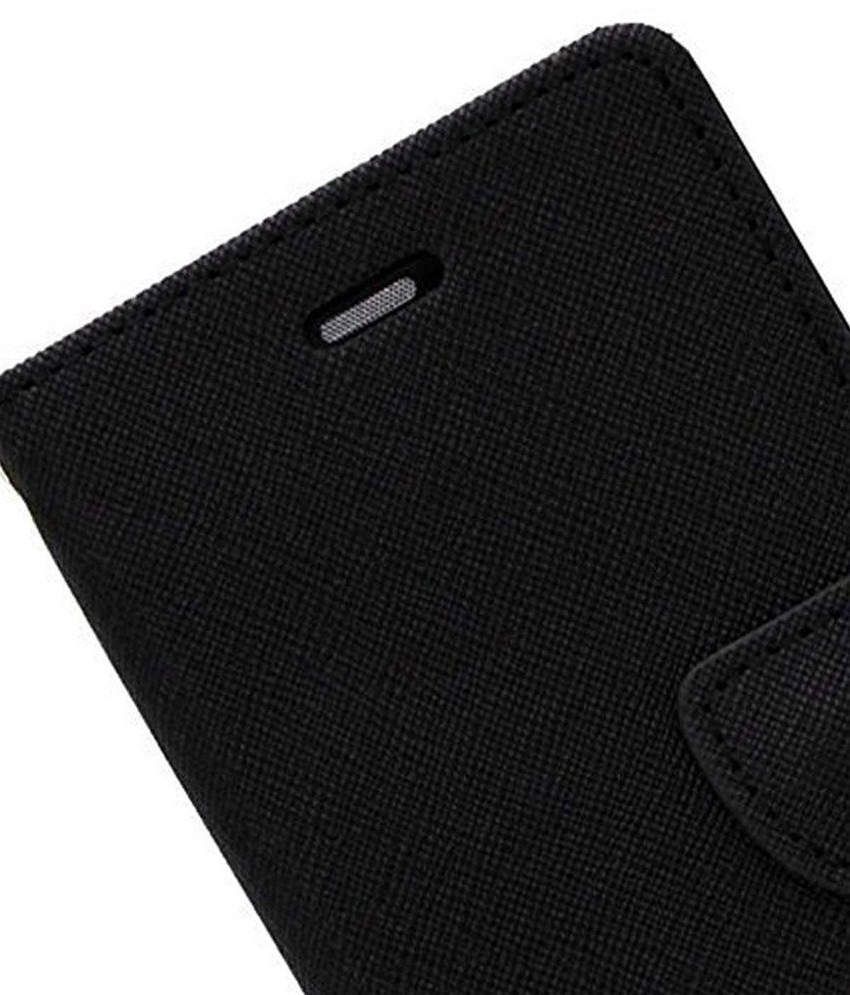 Mobile Mart Flip Cover for Xiaomi Redmi 2 Prime (Black) Flip Covers