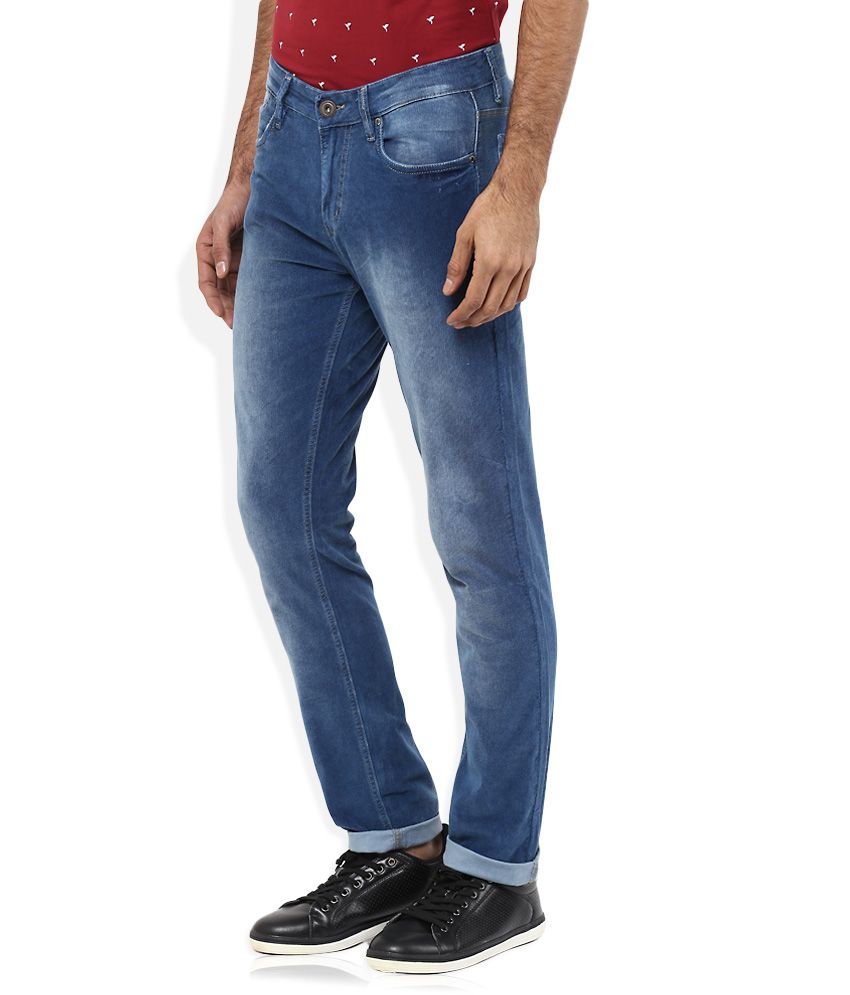 spykar regular men blue jeans