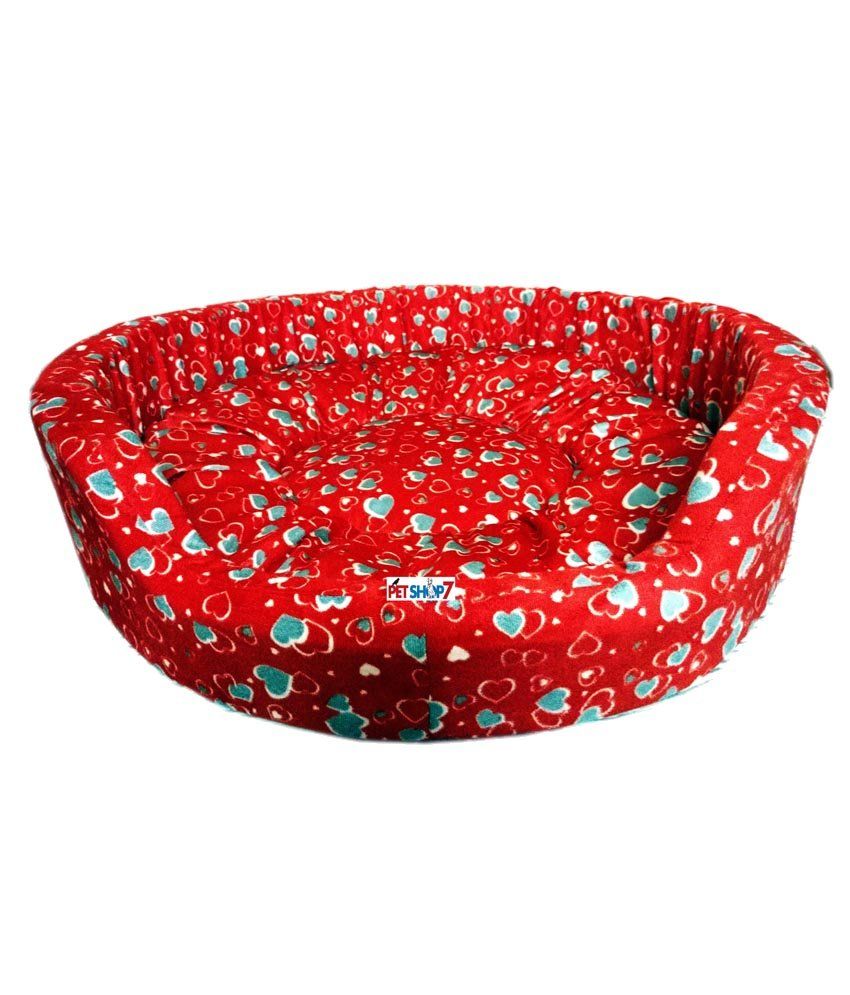7 Red Round Dog Bed Small Buy 7 Red Round Dog Bed