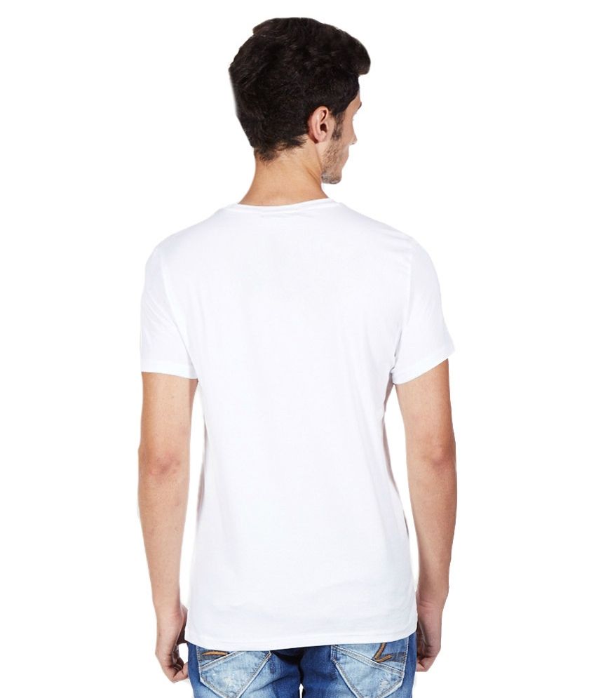 Sam Lifestyle White Cotton T-Shirt - Pack of 7 - Buy Sam Lifestyle ...