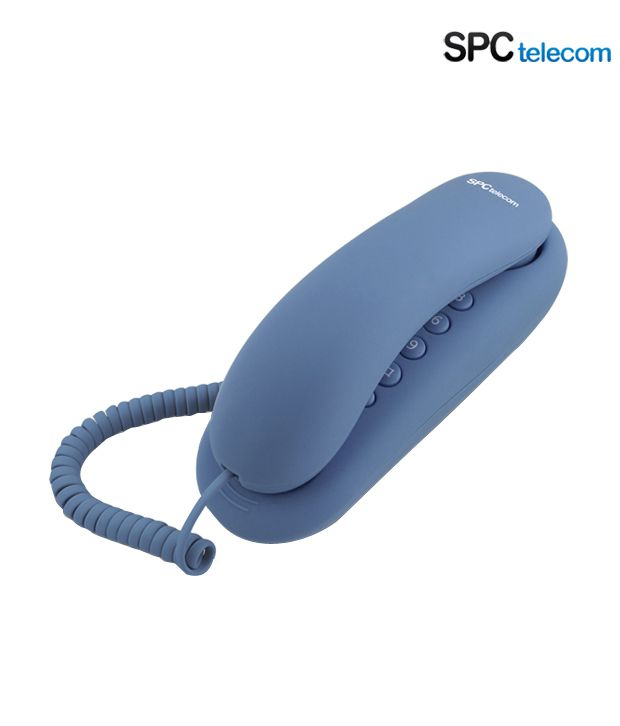 SPC 3016 Corded Landline Phone ( Blue )
