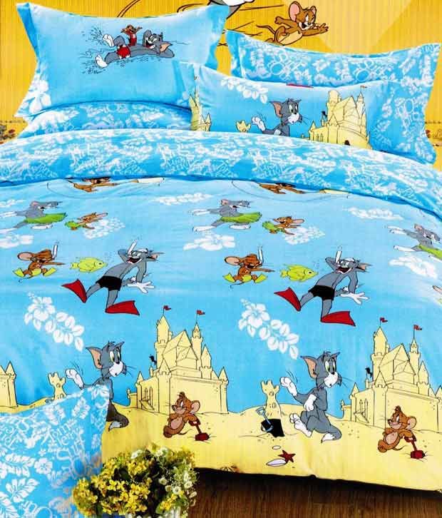 tom and jerry bed sheets