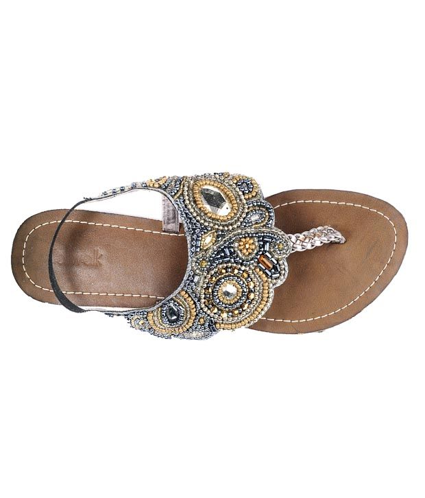 Catwalk Amazing Gunmetal Sandals Price in India- Buy Catwalk Amazing Gunmetal Sandals Online at 