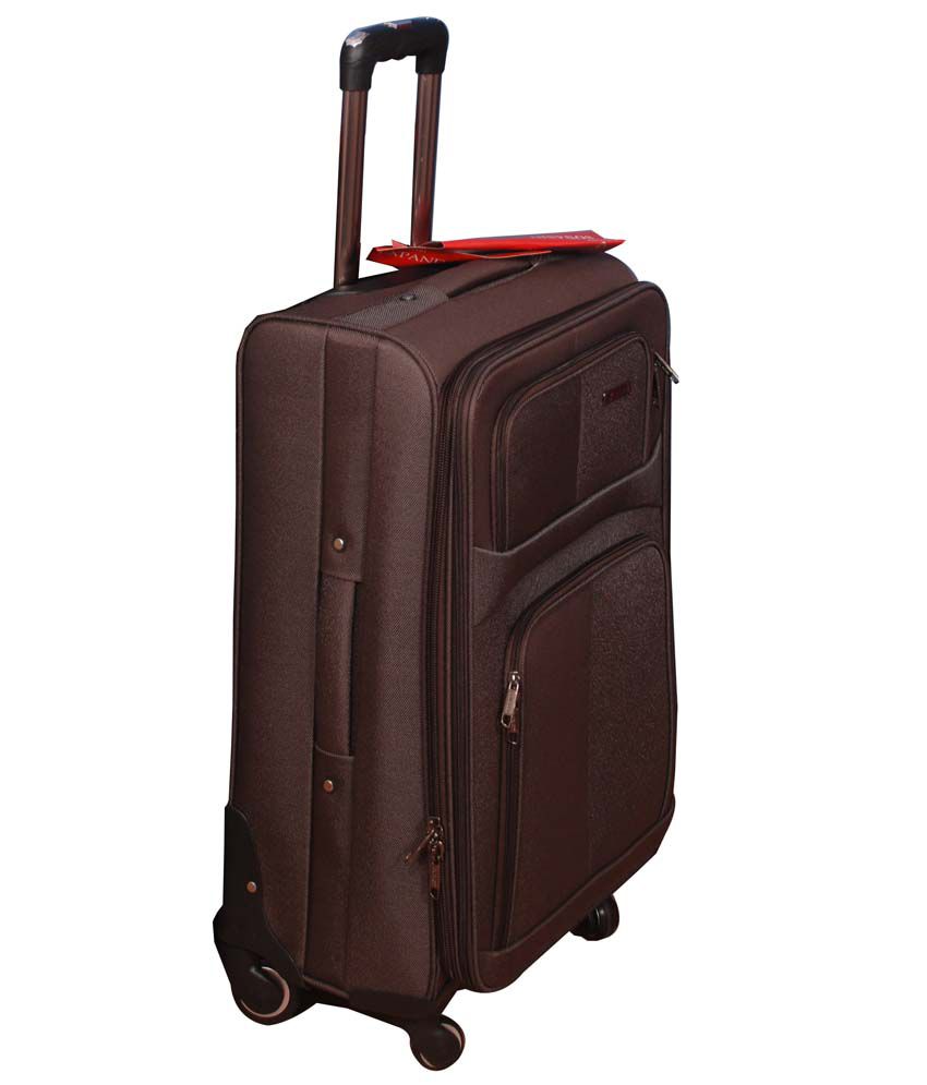 Strolley Imported 4 Wheel Trolley Suitcase 2 Piece Combo Set - Buy