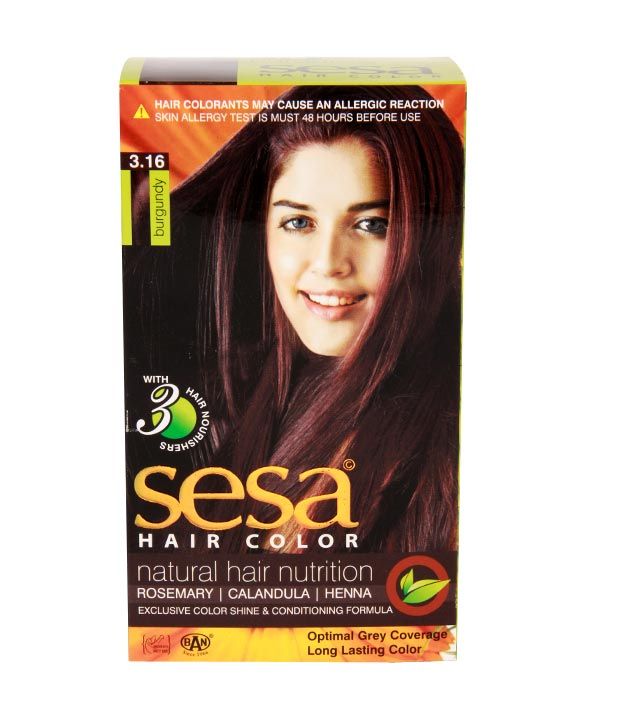 Sesa Hair  Color  Burgundy  100 ml Buy Sesa Hair  Color  