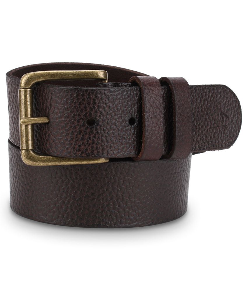 Original Penguin Brown Leather Belts: Buy Online at Low Price in India ...