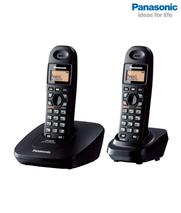 Panasonic Kx-tg3612bx Cordless Landline Phone ( Black )
